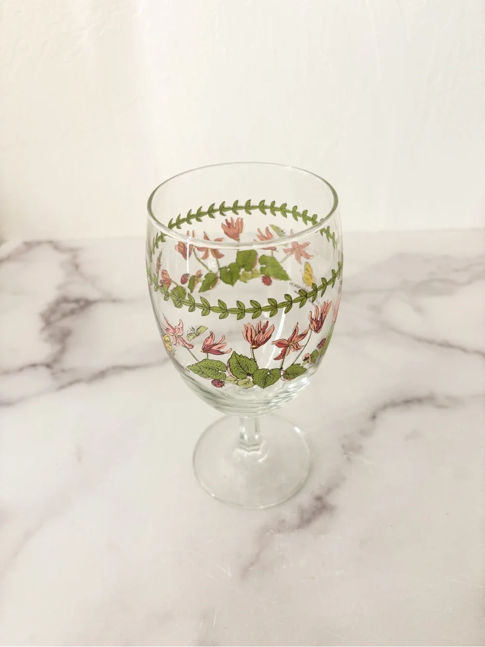 Portmeirion wine glass